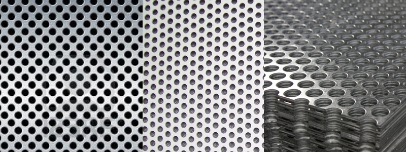 Perforated Metal Sheet - Stainless Steel 